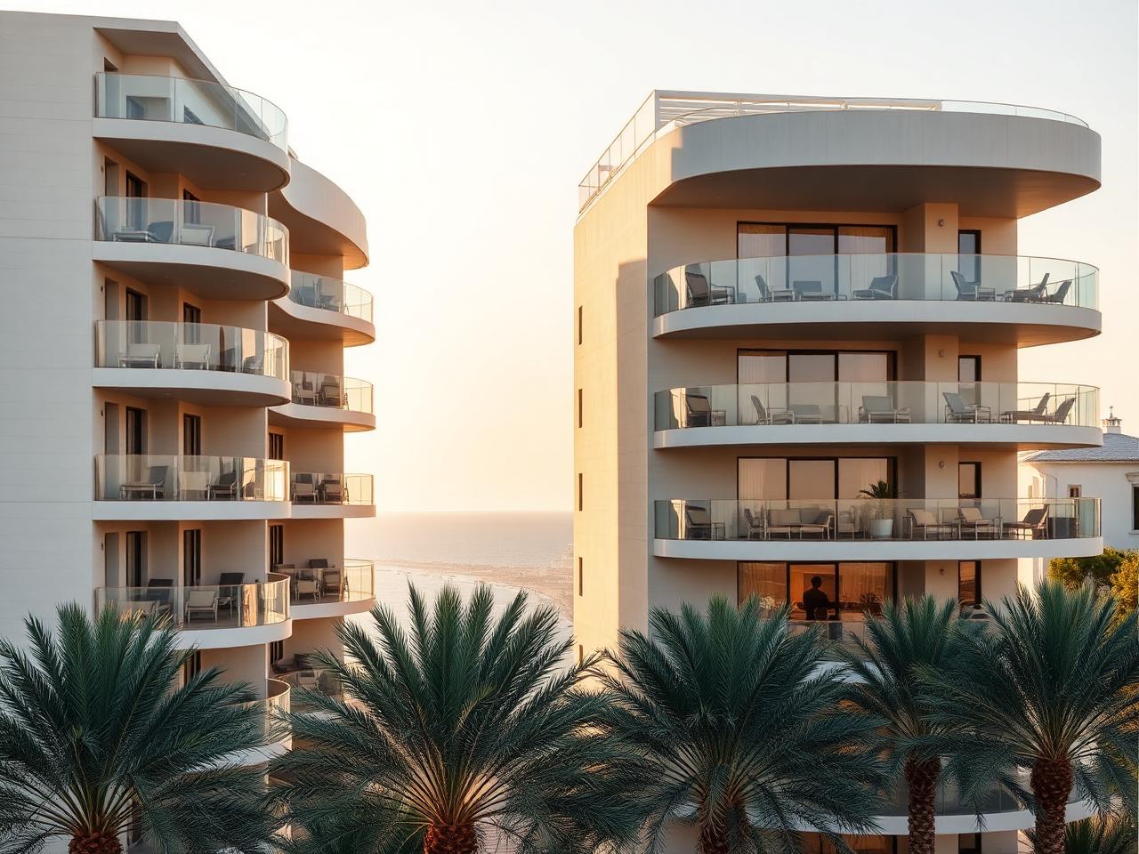 Résidence front de mer — appartements avec vue